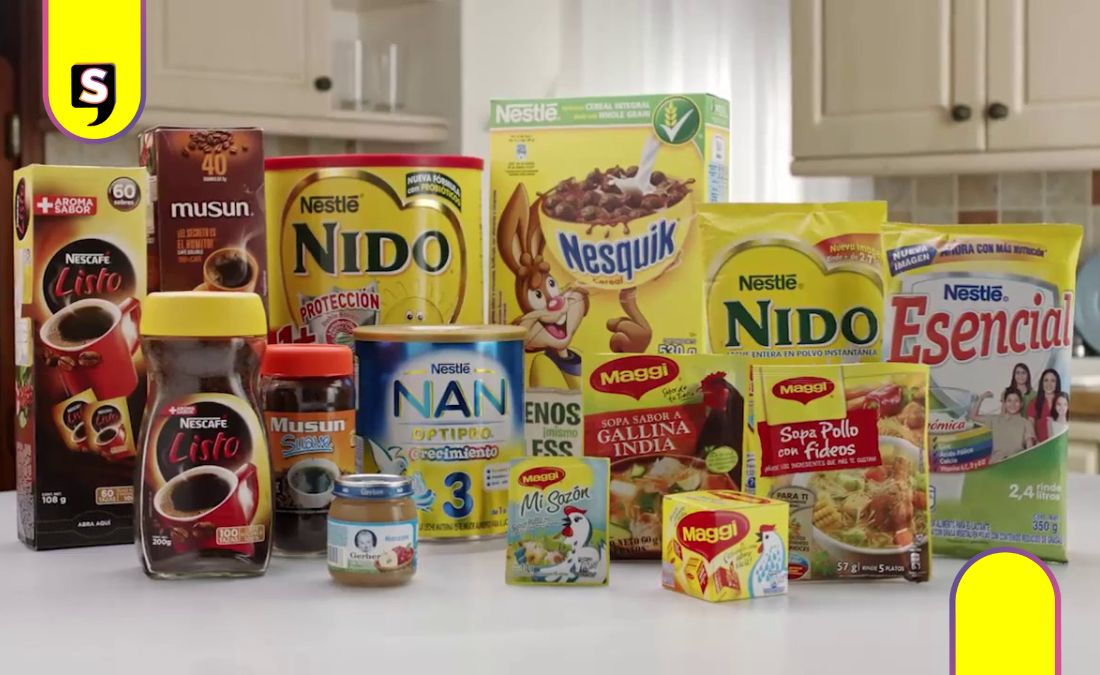 colorantes artificiales en Nestlé