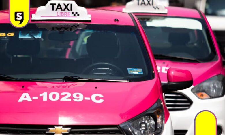 identificar taxis oficiales en CDMX