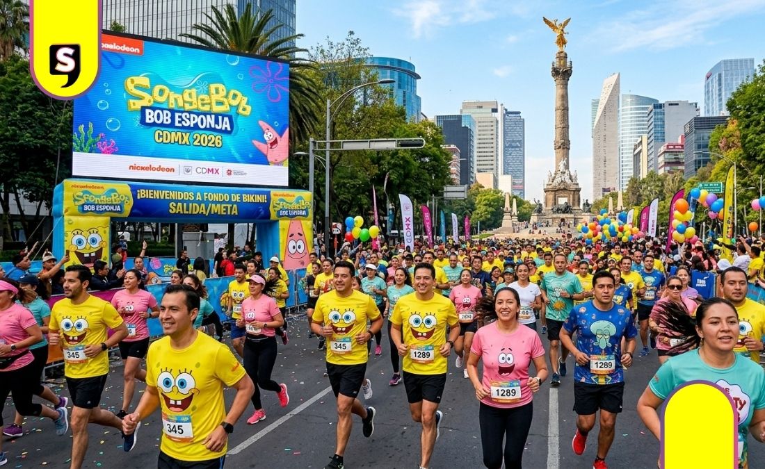Carrera Bob Esponja CDMX