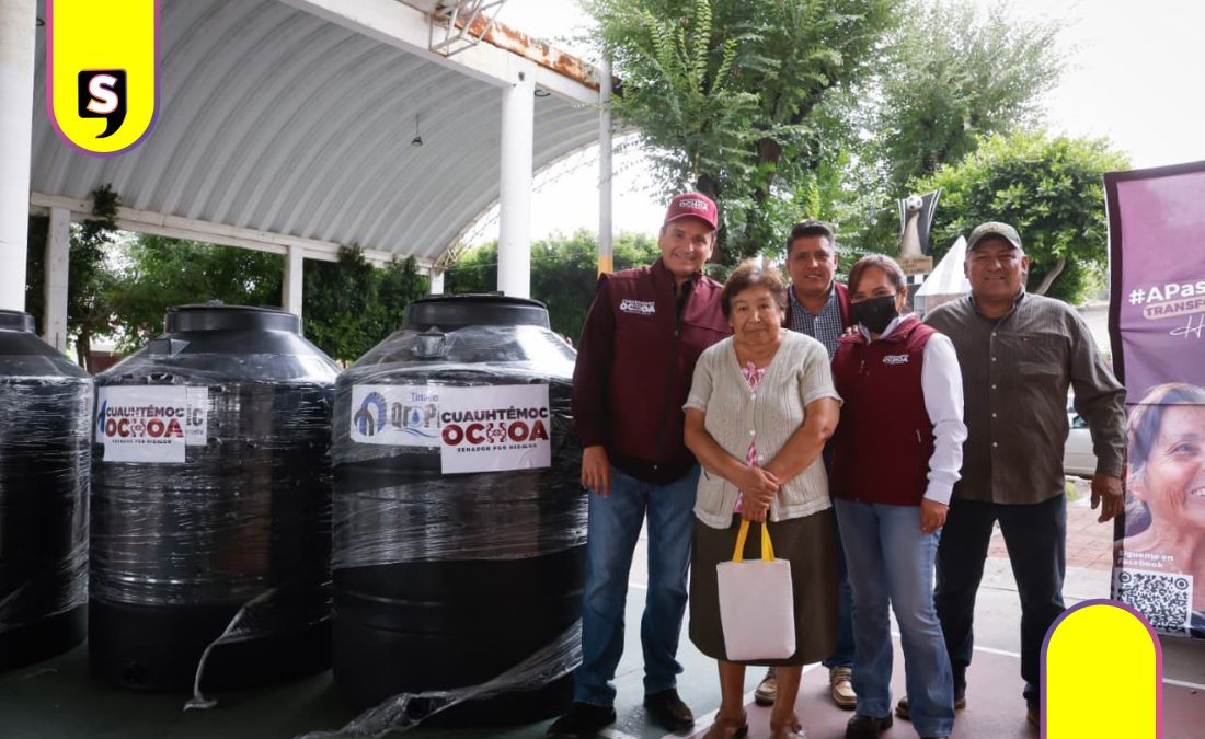 Cuauhtémoc Ochoa Agua para el Bienestar
