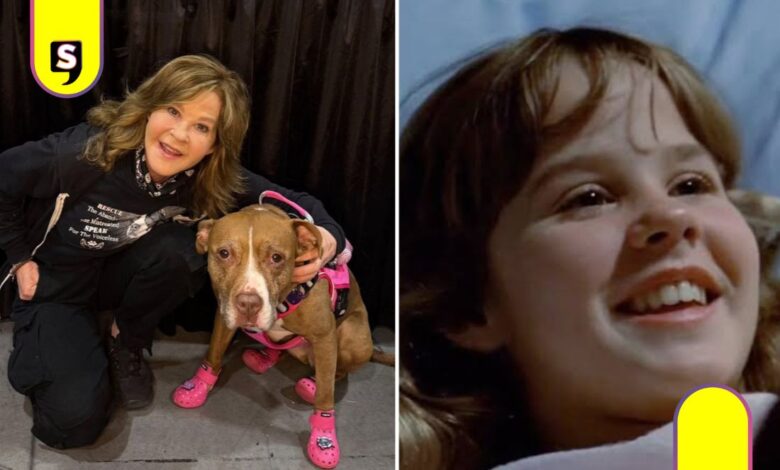 Linda Blair por refugio perros