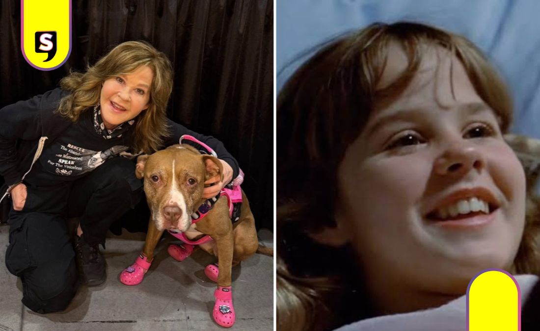 Linda Blair por refugio perros
