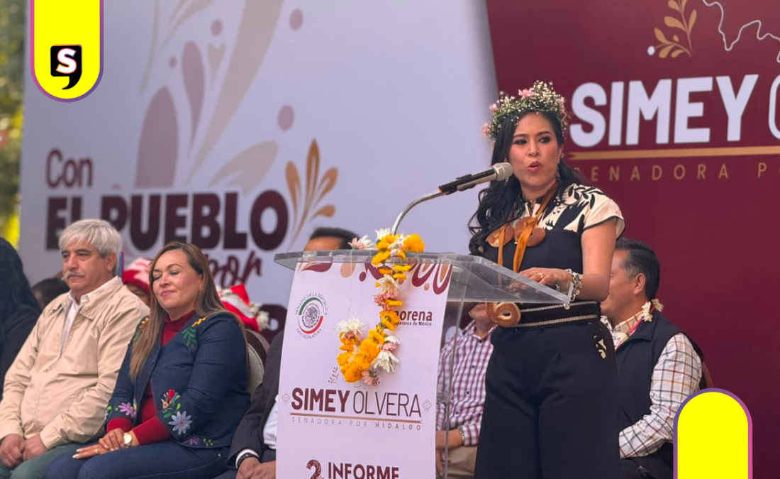 Senadora Simey Olvera no revela gastos de informes en Hidalgo