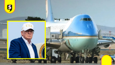 Trump fue trasladado en un carrito de comida tras amenaza de Irán
