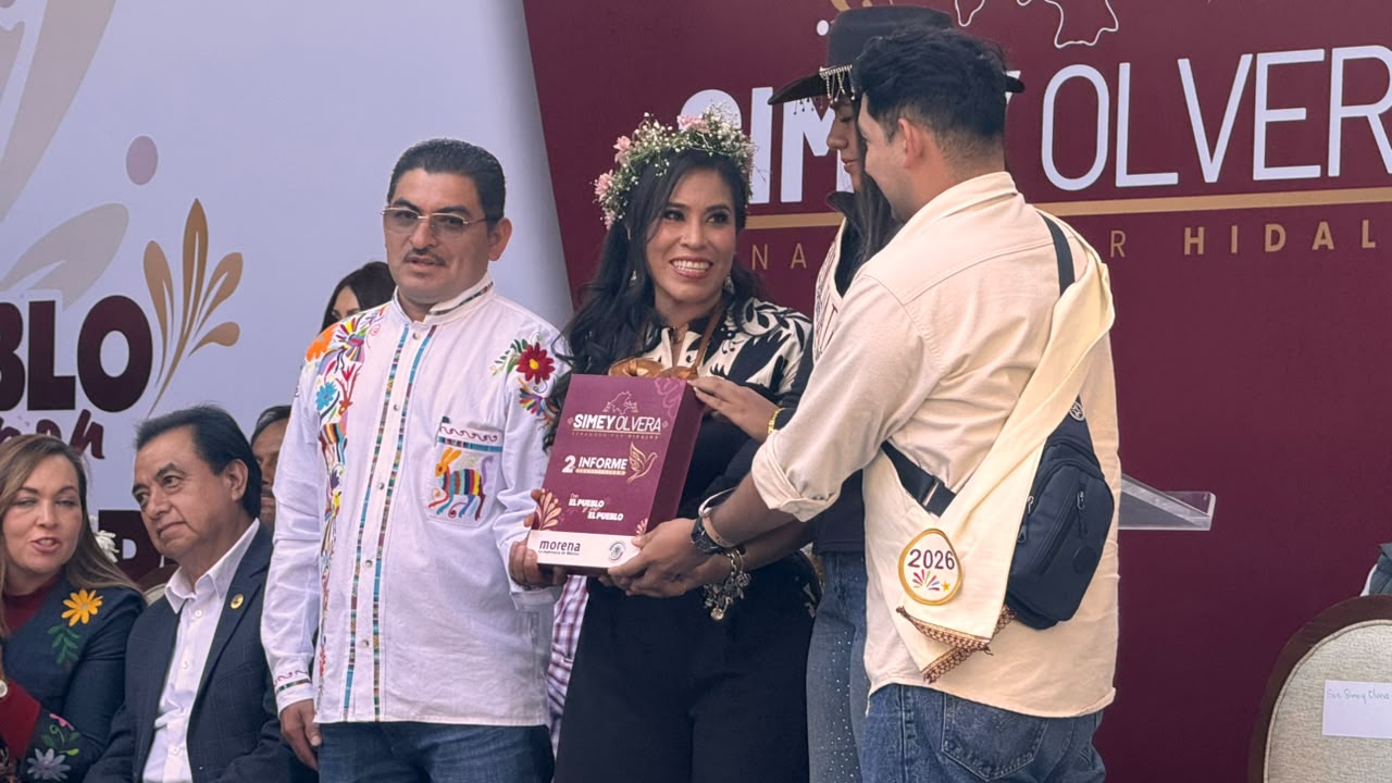 Senadora Simey Olvera no revela gastos de informes en Hidalgo