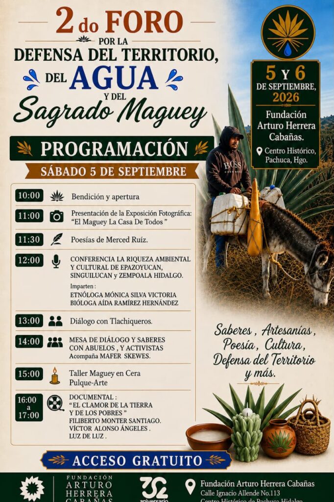 Foro en Hidalgo defiende maguey de megaproyectos solares