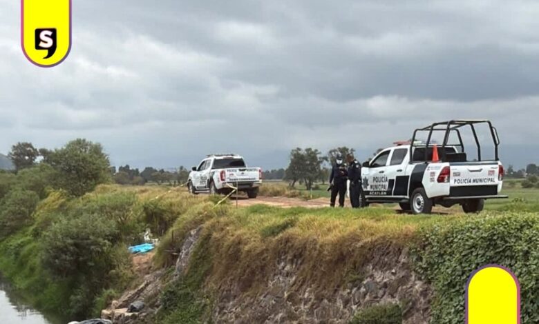 cuerpo de recién nacido en Acatlán