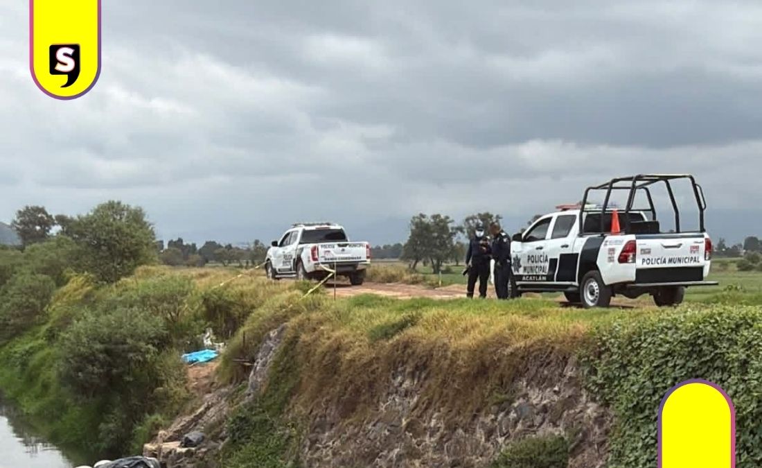 cuerpo de recién nacido en Acatlán