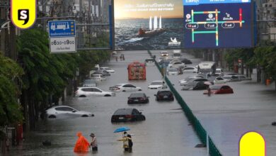 Bangkok bajo el agua