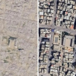Google Earth revela el antes y después de Gaza