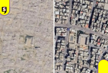 Google Earth revela el antes y después de Gaza