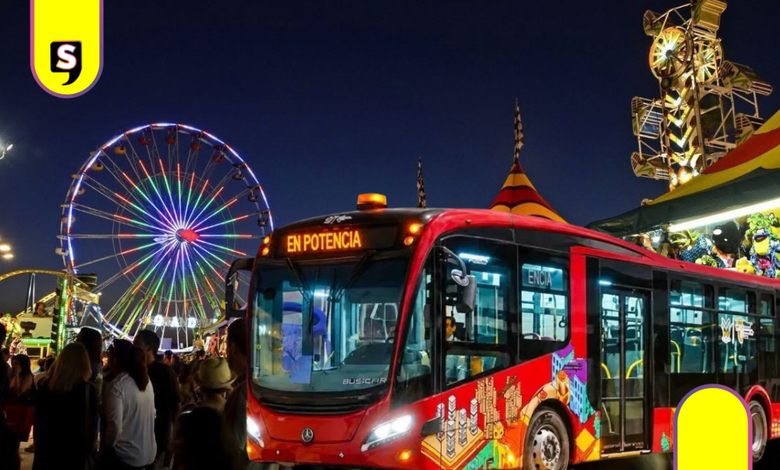 Tuzobús amplía servicio nocturno hasta las 3:00 AM por Feria de Pachuca 2026
