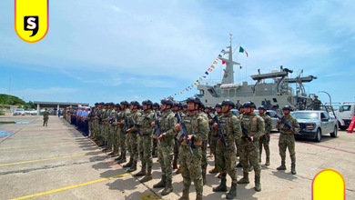 Llegan 1,800 militares y marinos a Sinaloa para reforzar la seguridad