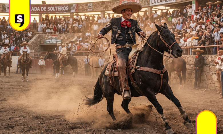 "Charreada de Solteros" se arma con música y baile en Tepotzotlán