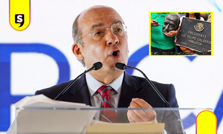 Calderón regresa y alerta por "nueva dictadura perfecta" en México