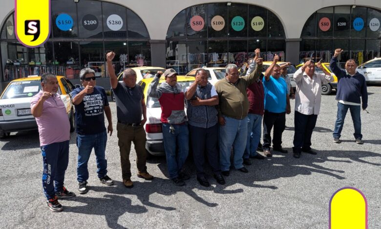 Taxistas de Pachuca rechazan nueva tarifa