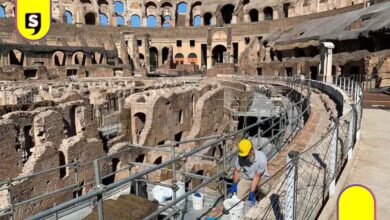 cerrar el Coliseo romano