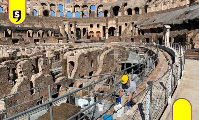 cerrar el Coliseo romano