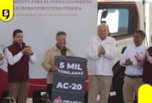 Hidalgo recibe otros 78.5 mdp en apoyos de Pemex