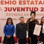 Hidalgo reconoce a jóvenes que destacan