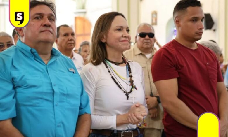 María Corina Machado reaparece en Venezuela