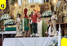 Bendicen imagen de San Carlo Acutis en parroquia de Singuilucan