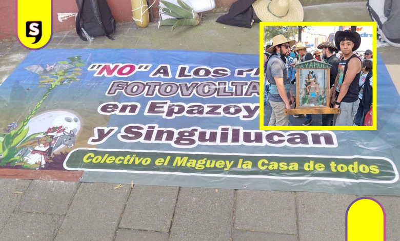 Anuncian nueva marcha contra parques fotovoltaicos de Singuilucan y Epazoyucan