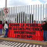 Normalistas de El Mexe exigen mesa de negociación con Educación