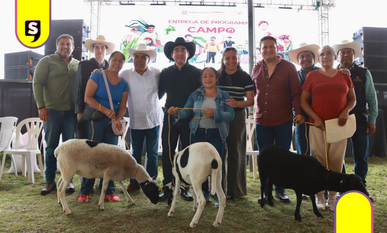 Campo de Hidalgo recibe 6.6 mdp en apoyos productivos