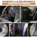 Hallan narcolaboratorio clandestino y un túnel en Cuautepec