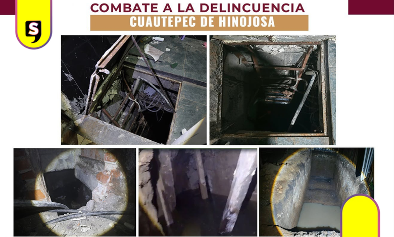 Hallan narcolaboratorio clandestino y un túnel en Cuautepec