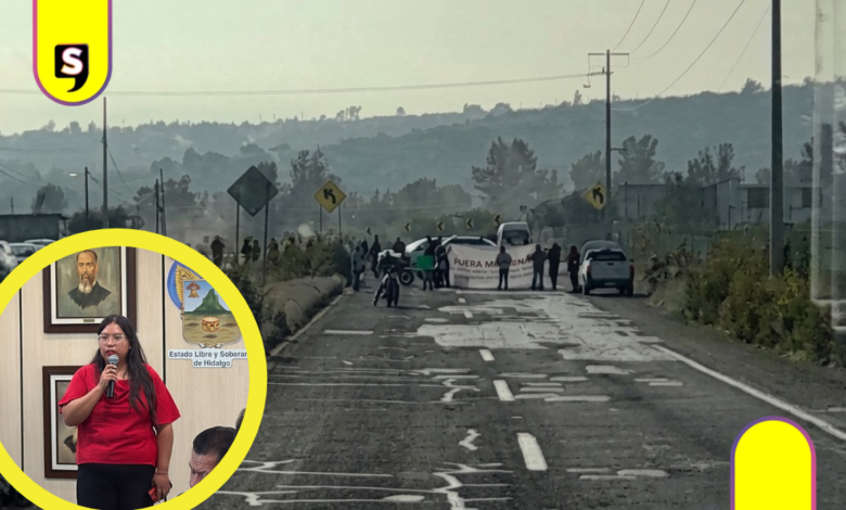 bloquearon la Pachuca-Ixmiquilpan