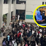 Riña en Prepa 1 de la UNAM: encapuchados y petardos en Xochimilco