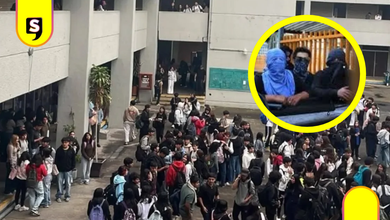 Riña en Prepa 1 de la UNAM: encapuchados y petardos en Xochimilco