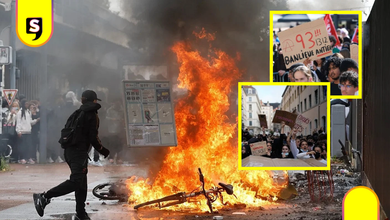 Francia: Protestas estudiantiles dejan 500 institutos cerrados