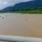 Semáforo rojo en Hidalgo por lluvias
