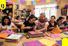 Taller gratis de papel picado en Pachuca
