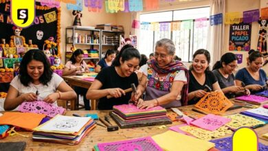 Taller gratis de papel picado en Pachuca