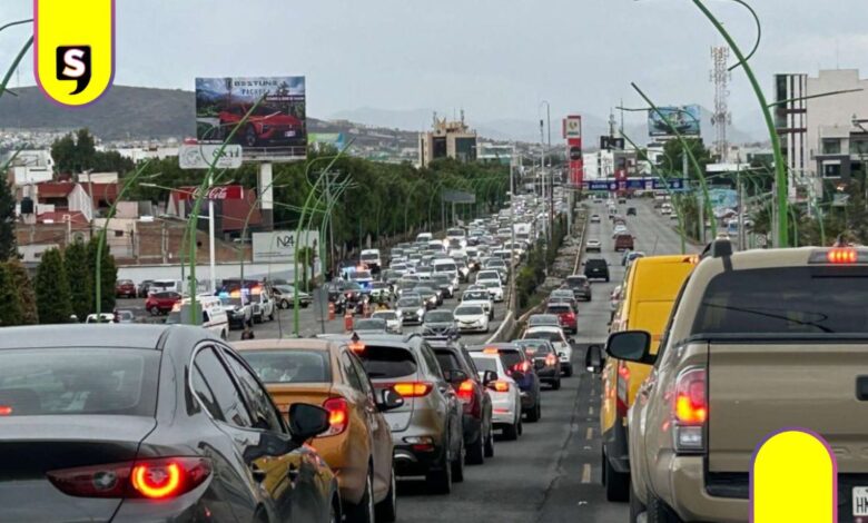 obras en bulevar Colosio
