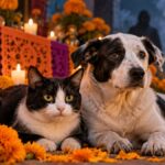 rituales con perros y gatos en Día de Muertos